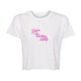 Youre So Fing Embroidered Crop T-Shirt