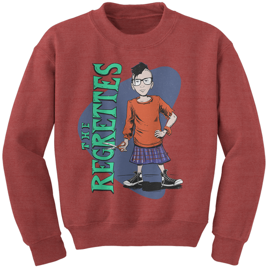 Scissor Kid Crewneck Sweater
